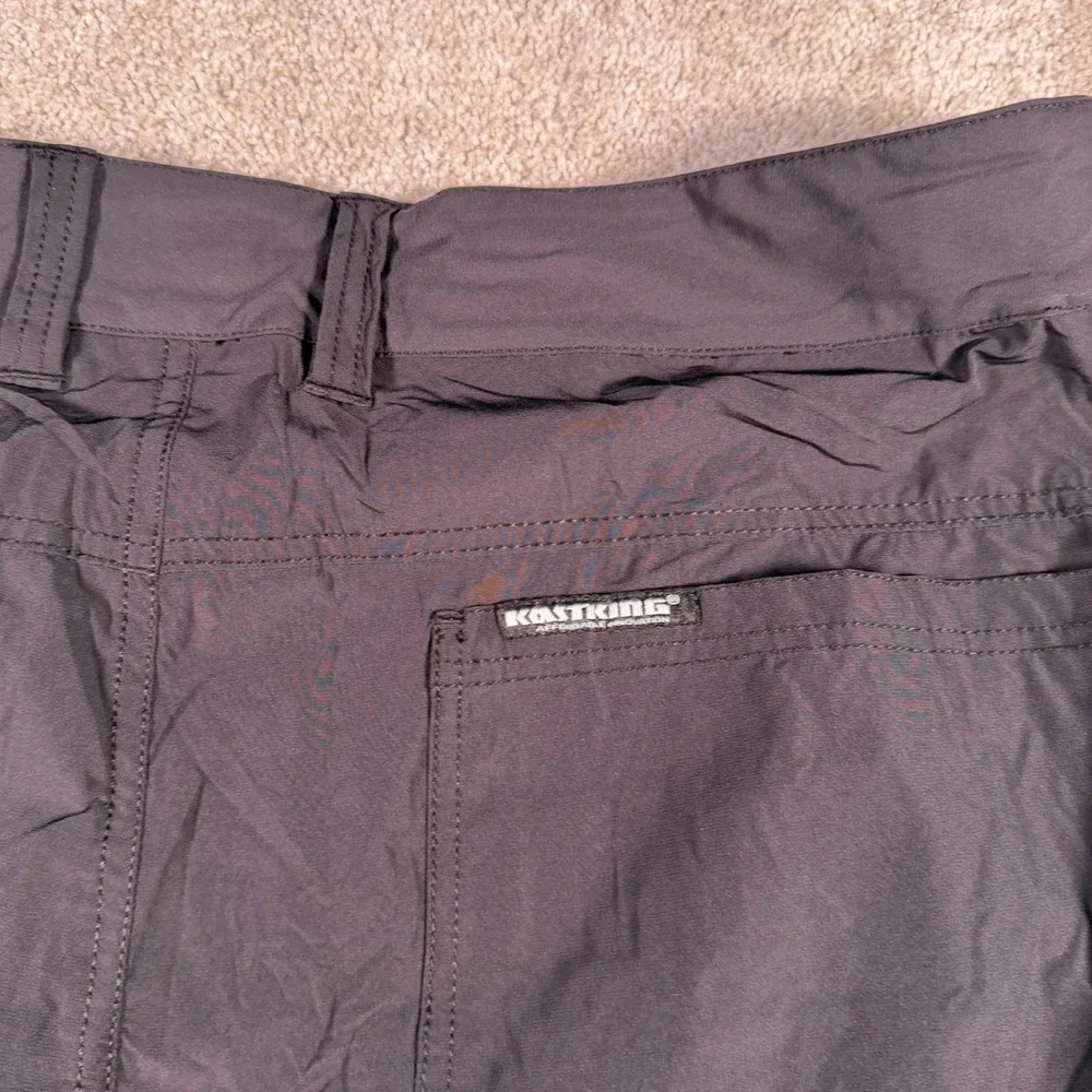 KastKing Cargo Pants Mens 42x34 Black Outdoor Fishing Performance UPF 50 NEW